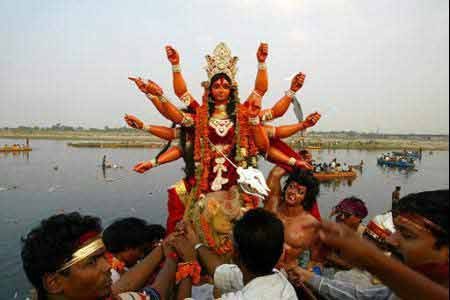 Durga-Fest in Indien