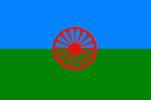 Die Roma-Flagge