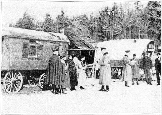 Polizeikontrolle in Deutschland 1925