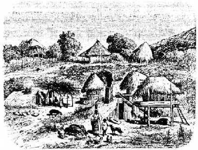 Romasiedlung in der Wallachei 1862